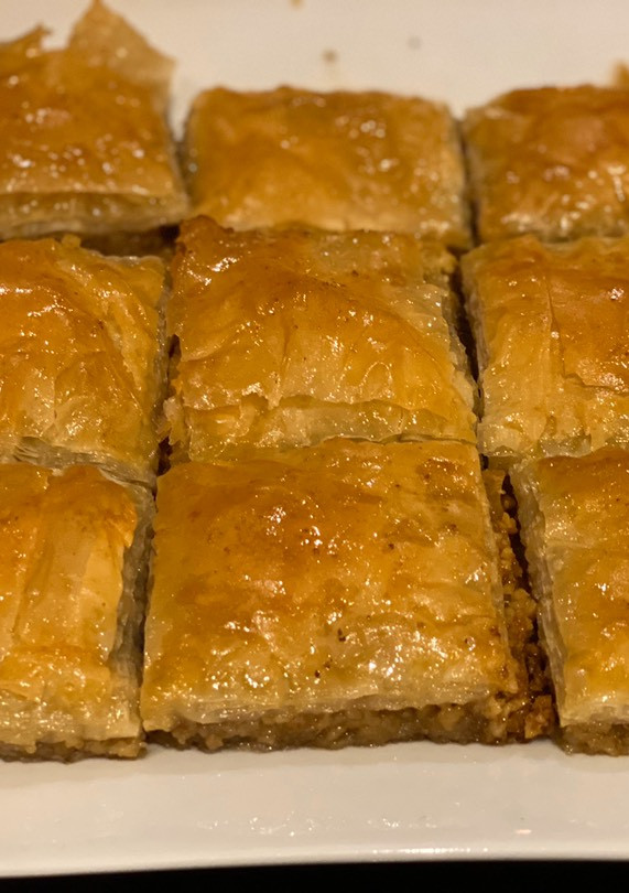 Una foto de Baklava
