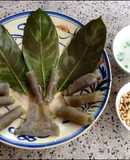 Bánh lá mít - rau mơ