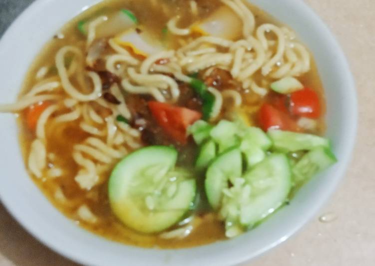 Resep Mie tek-tek dag dig dug deer., Sempurna