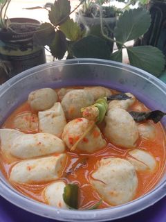 Foto resep Seblak otak-otak baso