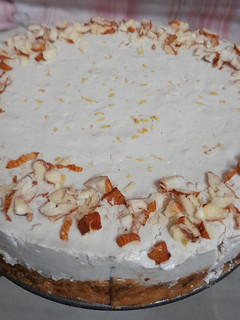 A picture of Carrot cheesecake.