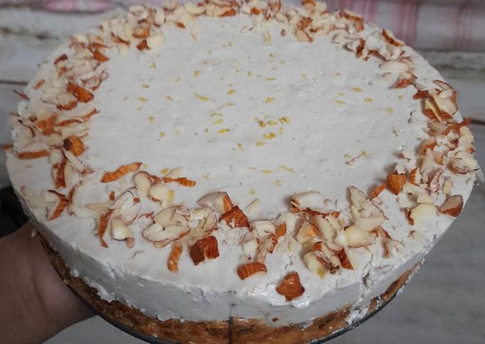 Carrot cheesecake