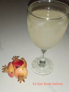 Foto resep Es Sari Buah Delima🍷