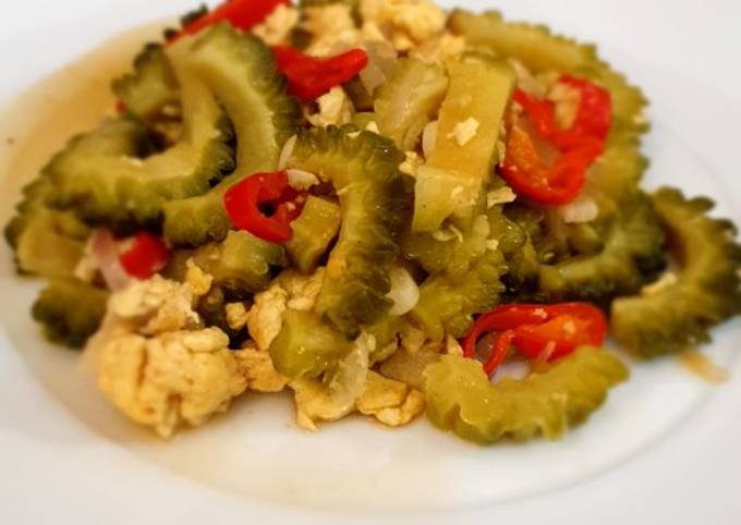 Resep Oseng Pare Telur 🍳 Anti Gagal