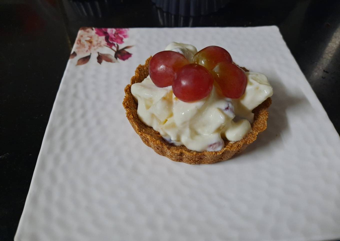 Rajgira fruit tart