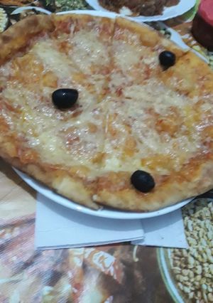 صورة لوصفة بيتزا بالجبن