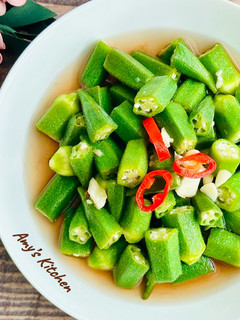 涼拌秋葵 / 家常小菜 的食譜成品照片