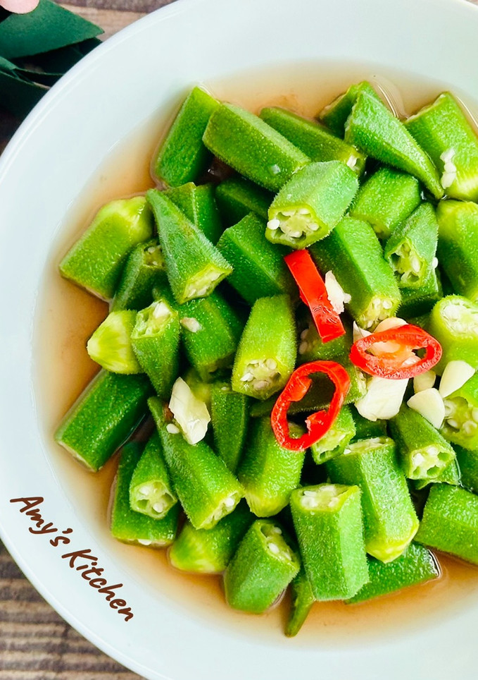 涼拌秋葵 / 家常小菜 的食譜成品照片
