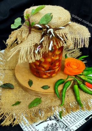 عکسی از دستور سیر ترشی عربی solmaz