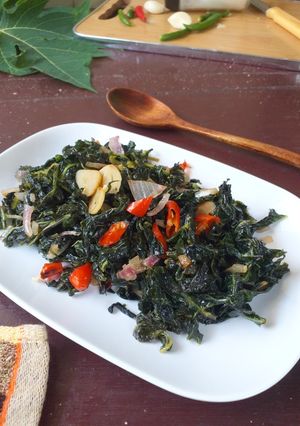 Gambar Sayur Goreng Daun Betik