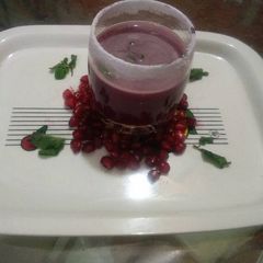 Pudina anar ka juice A picture of Pudina anar ka juice.