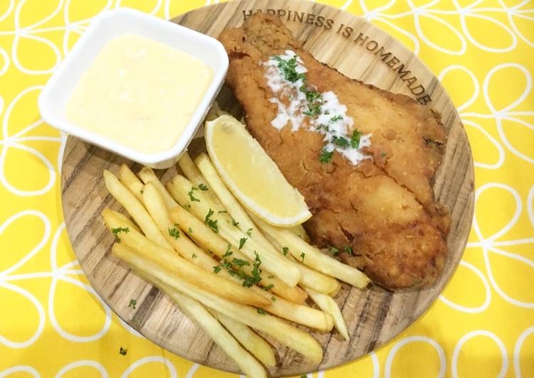 Cara Gampang Membuat Fish n Chips Anti Gagal