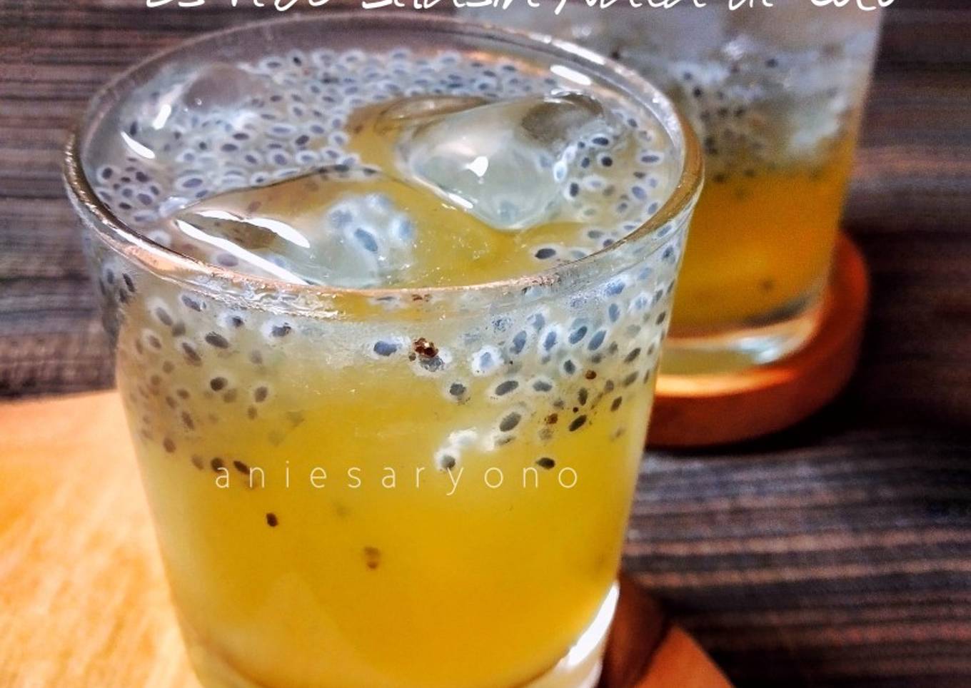 Es Tebu Selasih Nata de Coco