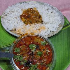 A picture of Mix dal chawal.