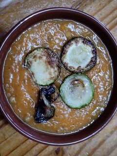 Una foto de Sopa crema vegana 🌿