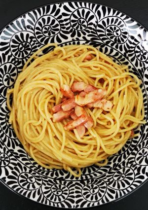 Une photo de Carbonara vera