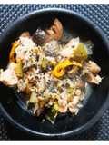 Pollo agridulce y verduras al wok 🥣