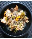 Pollo agridulce y verduras al wok 🥣