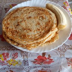 A picture of Potato pancakes.