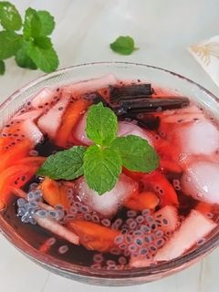 Foto resep Es Serut Pepaya Cincau