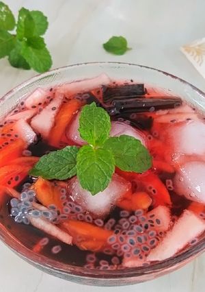 Foto resep Es Serut Pepaya Cincau