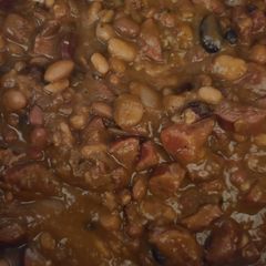 15 bean Cajun soup mix with smoked sausage & rice A picture of 15 bean Cajun soup mix with smoked sausage & rice.