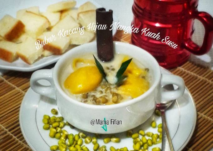 Yuk intip, Bagaimana cara bikin Bubur Kacang Hijau Nangka Kuah Susu dijamin sempurna