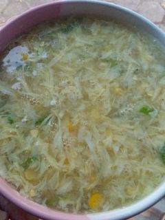 Foto resep Corn Soup (Soup Jagung) ala resto Chinese food