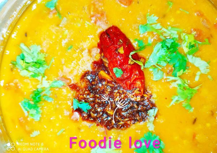How to Make Homemade Punjab dal tadka