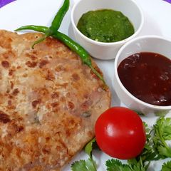 Tomato Paratha A picture of Tomato Paratha.