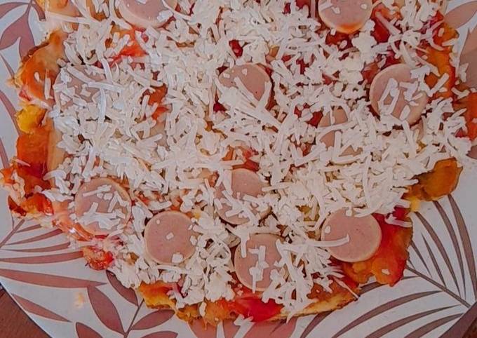 Resep Pizza Pinggiran Roti Tawar Oleh Patricia Vanessa Cookpad