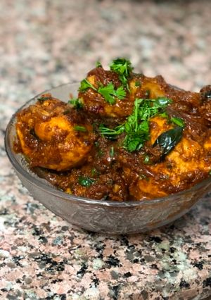 A picture of Malabar Dry Chicken Roast.