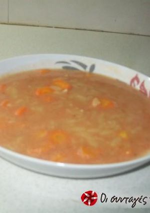 A picture of Tasty and easy tahini soup.