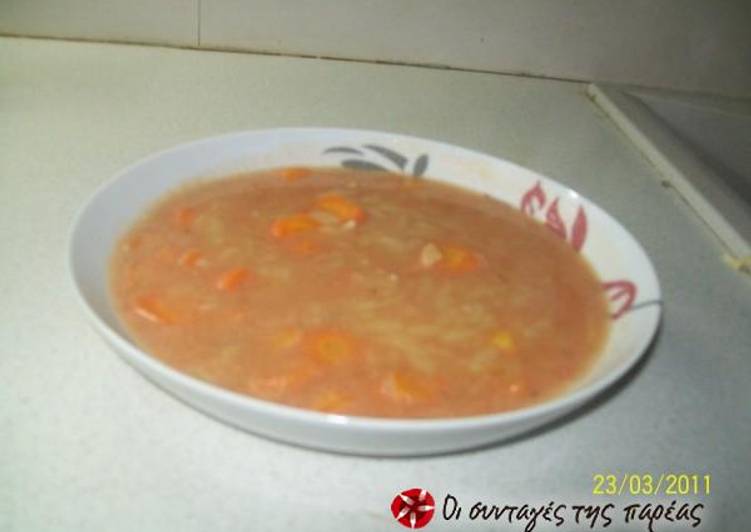 Fresh Tasty and easy tahini soup