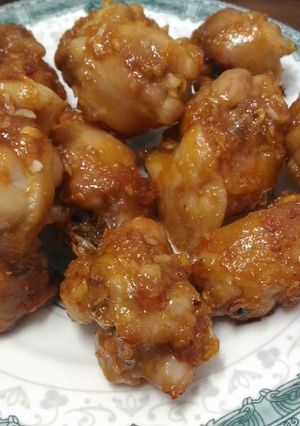 蒜香烤雞-木新店氣炸鍋 的食譜成品照片