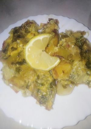 صورة لوصفة قراتان البطاطا على السريع دون لحم🍖 او دجاج🍗