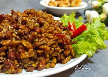 Resep Terbaru Kering Tempe Kacang Enak Bergizi