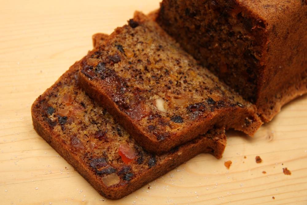 Gyümölcskenyér recept recept fotó