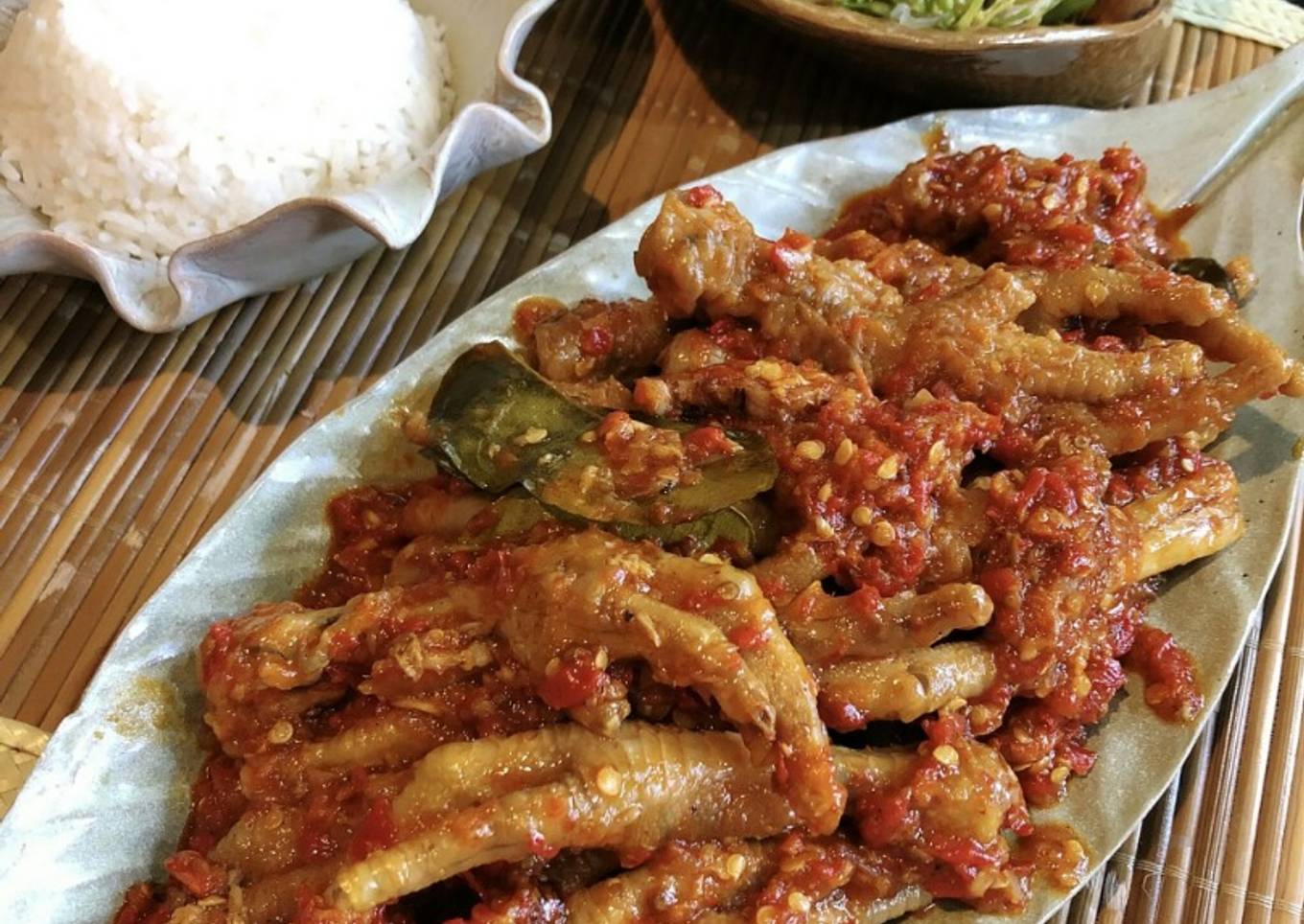 Rica-Rica Cakar Ayam Super Pedas