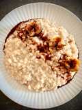 RISOTTO AI FICHI SECCHI, VINCOTTO E PECORINO