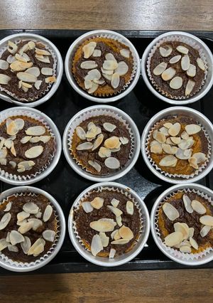 Foto resep Muffin Labu Pisang / Pumpkin Banana Muffin (MPASI friendly)