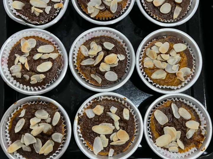 Langkah Mudah untuk Membikin Resep  Muffin Labu Pisang / Pumpkin Banana Muffin (MPASI friendly) yang Lezat Sekali, Sempurna