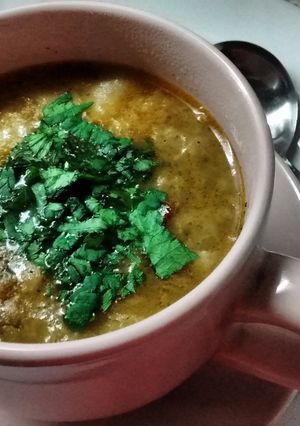 Una foto de Sopa de ajo o Castellana