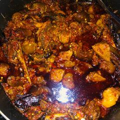 A picture of Ofada Sauce.