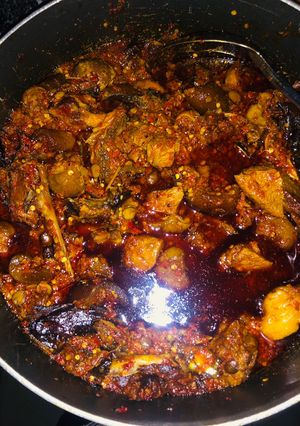 A picture of Ofada Sauce.