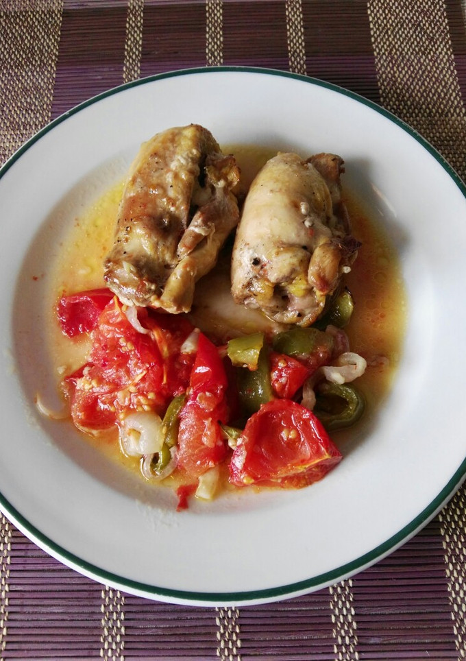Una foto de Contramuslos rellenos al horno