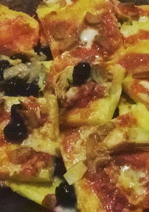 Foto di Pizza di polenta