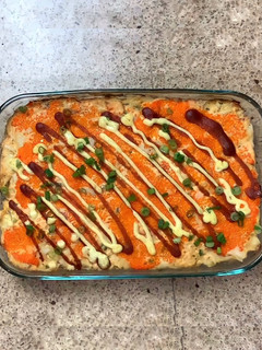 Foto resep Salmon Sushi Panggang Enak Super Gampang 🍣