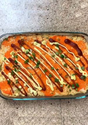Foto resep Salmon Sushi Panggang Enak Super Gampang 🍣