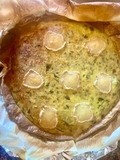 Una foto de Quiche vegetal de aprovechamiento